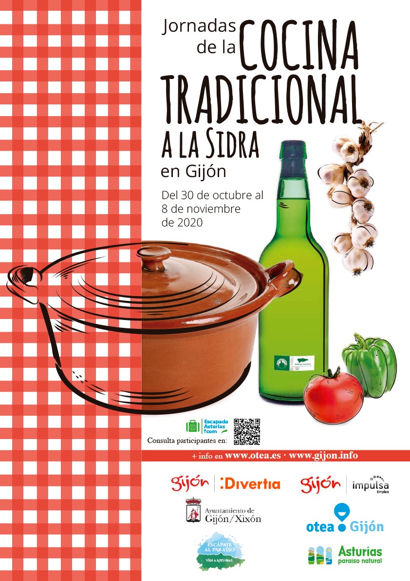 Las jornadas de la Cocina Tradicional a la sidra en Río Astur Sidrería